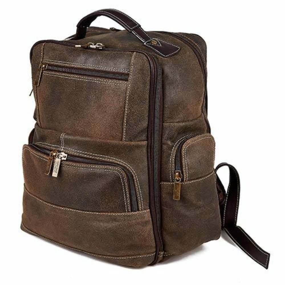 Claire Chase Executive Backpack - Distressed Brown